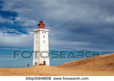 Rubjerg Knude Fyr (lighthouse), North Jutland, Denmark, Europe View Large Photo Image Stock Photo - Rubjerg Knude Fyr (lighthouse), North Jutland, Denmark, Europe. Fotosearch