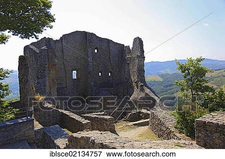 Ruins of Canossa Castle, Emilia Romagna, Italy, Europe View Large Photo Image Stock Photo - Ruins of Canossa Castle, Emilia Romagna, Italy, Europe. Fotosearch