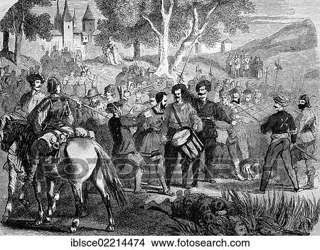 Running the gauntlet, a military corporal punishment, which was imposed on ordinary soldiers into the 19th century, historical wood engraving, circa 1888 View Large Photo Image Picture - Running the gauntlet, a military corporal punishment, which was imposed on ordinary soldiers into the 19th century, historical wood engraving, circa 1888. Fotosearch