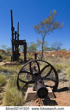 Rusty equipment from a long abandoned gold mine in Western Australia's outback, Marble Bar, Western Australia, Australia, Oceania View Large Photo Image Stock Image - Rusty equipment from a long abandoned gold mine in Western Australia's outback, Marble Bar, Western Australia, Australia, Oceania. Fotosearch