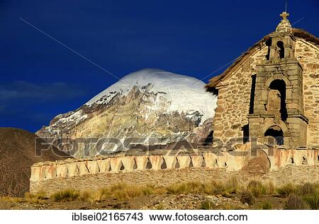 Sajama Mountain, Bolivia's highest mountain at sunset, Sajama National Park, Bolivia, South America View Large Photo Image Stock Image - Sajama Mountain, Bolivia's highest mountain at sunset, Sajama National Park, Bolivia, South America. Fotosearch