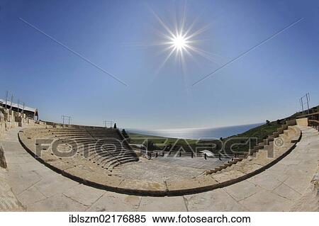 Stock Photography - Sanctuary of Apollo Ylatis, Kourion, Cyprus, Greece, Europe. Fotosearch