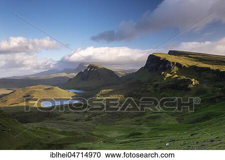 Scottish Hills near Quiraing, Isle of Skye, Scotland, Great Britain View Large Photo Image Stock Image - Scottish Hills near Quiraing, Isle of Skye, Scotland, Great Britain. Fotosearch