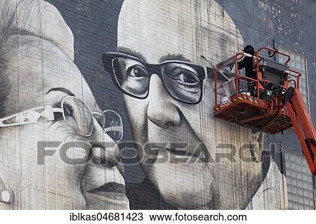 Senior couple, Mural by British street artist Ben Slow, The Crystal Ship Festival 2018, Ostend, West Flanders, Belgium, Europe View Large Photo Image Stock Image - Senior couple, Mural by British street artist Ben Slow, The Crystal Ship Festival 2018, Ostend, West Flanders, Belgium, Europe. Fotosearch