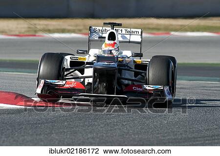 Sergio Perez, MEX, Sauber-Ferrari C31, during the Formula 1 testing sessions, 21-24/2/2012, at the Circuit de Catalunya in Barcelona, Spain, Europe View Large Photo Image Stock Image - Sergio Perez, MEX, Sauber-Ferrari C31, during the Formula 1 testing sessions, 21-24/2/2012, at the Circuit de Catalunya in Barcelona, Spain, Europe. Fotosearch