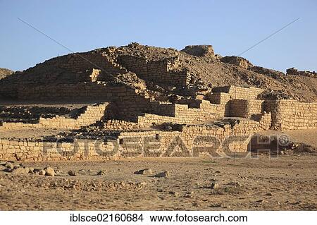 Settlement remains of the city and incense port of Al-Baleed, UNESCO World Heritage Site, Salalah, Oman, Arabian Peninsula, Middle East, Asia View Large Photo Image Picture - Settlement remains of the city and incense port of Al-Baleed, UNESCO World Heritage Site, Salalah, Oman, Arabian Peninsula, Middle East, Asia. Fotosearch