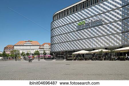 Shopping centre Höfe am Brühl, called Blechbüchse, Höfe am Brühl, Leipzig, Saxony, Germany, Europe View Large Photo Image Stock Photo - Shopping centre Höfe am Brühl, called Blechbüchse, Höfe am Brühl, Leipzig, Saxony, Germany, Europe. Fotosearch