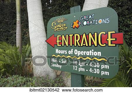 Signpost to Sunken Gardens and Great Explorations, Saint Petersburg, Florida, United States, USA, North America View Large Photo Image Stock Image - Signpost to Sunken Gardens and Great Explorations, Saint Petersburg, Florida, United States, USA, North America. Fotosearch