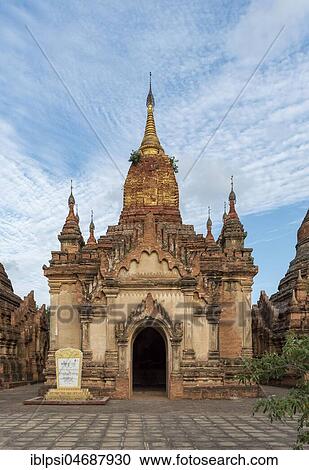 Sin Myar Shin, Sinmyarshin, Temple, Bagan, Myanmar, Asia View Large Photo Image Stock Image - Sin Myar Shin, Sinmyarshin, Temple, Bagan, Myanmar, Asia. Fotosearch
