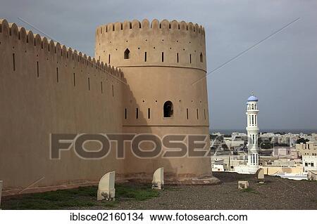 Sine Silas Fort in Sur, Oman, Arabian Peninsula, Middle East, Asia View Large Photo Image Picture - Sine Silas Fort in Sur, Oman, Arabian Peninsula, Middle East, Asia. Fotosearch