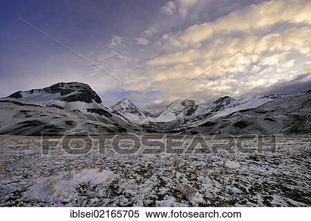 Snow-covered Andes Mountains at sunrise, La Paz, Bolivia, South America View Large Photo Image Stock Photography - Snow-covered Andes Mountains at sunrise, La Paz, Bolivia, South America. Fotosearch