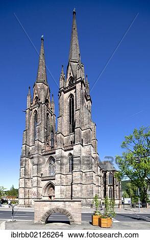 St. Elisabeth's Church, Marburg, Hesse, Germany, Europe, PublicGround, Europe View Large Photo Image Picture - St. Elisabeth's Church, Marburg, Hesse, Germany, Europe, PublicGround, Europe. Fotosearch