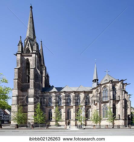 St. Elisabeth's Church, Marburg, Hesse, Germany, Europe, PublicGround, Europe View Large Photo Image Stock Image - St. Elisabeth's Church, Marburg, Hesse, Germany, Europe, PublicGround, Europe. Fotosearch