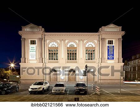Stock Photograph - State Theatre, Eisenach, Thuringia, Germany, Europe, PublicGround, Europe. Fotosearch