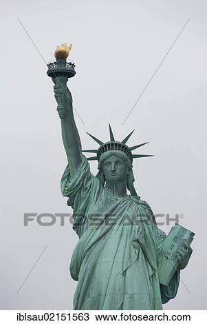 Statue of Liberty, gray sky, New York City, USA, North America, America, North America View Large Photo Image Stock Image - Statue of Liberty, gray sky, New York City, USA, North America, America, North America. Fotosearch