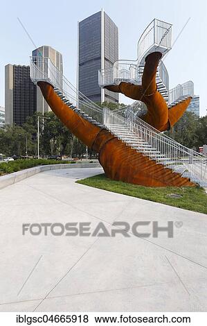 Steel sculpture, Dendrites, made by Michel de Brion, Park Bonaventure, Montreal, Quebec Province, Canada, North America View Large Photo Image Stock Photo - Steel sculpture, Dendrites, made by Michel de Brion, Park Bonaventure, Montreal, Quebec Province, Canada, North America. Fotosearch