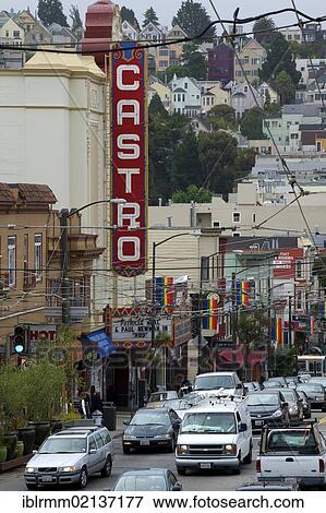 Street scene, Castro, San Francisco, California, USA, North America View Large Photo Image Stock Photo - Street scene, Castro, San Francisco, California, USA, North America. Fotosearch