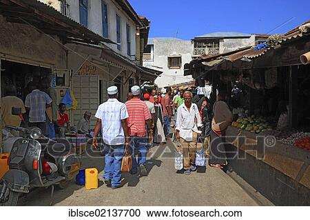 Street scene, Zanzibar, Tanzania, Africa View Large Photo Image Stock Image - Street scene, Zanzibar, Tanzania, Africa. Fotosearch