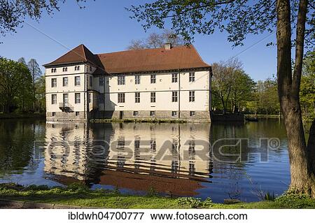 Strünkede Castle, Herne, Ruhr Area, North Rhine-Westphalia, Germany, Europe View Large Photo Image Stock Photo - Strünkede Castle, Herne, Ruhr Area, North Rhine-Westphalia, Germany, Europe. Fotosearch