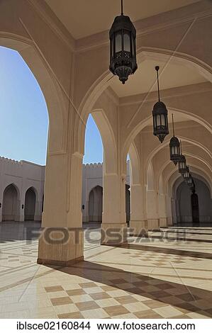 Sultan Qaboos Grand Mosque, Friday Mosque, Salalah, Oman, Arabian Peninsula, Middle East, Asia View Large Photo Image Picture - Sultan Qaboos Grand Mosque, Friday Mosque, Salalah, Oman, Arabian Peninsula, Middle East, Asia. Fotosearch