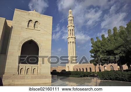 Sultan Qaboos Grand Mosque, the main mosque in Oman, one of the most important buildings in the country, one of the world's largest mosques, Muscat, Oman, Arabian Peninsula, Middle East, Asia View Large Photo Image Stock Image - Sultan Qaboos Grand Mosque, the main mosque in Oman, one of the most important buildings in the country, one of the world's largest mosques, Muscat, Oman, Arabian Peninsula, Middle East, Asia. Fotosearch
