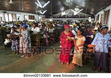 Sunday service at the Presbyterian Church, Lime, Cameroon, Africa View Large Photo Image Stock Image - Sunday service at the Presbyterian Church, Lime, Cameroon, Africa. Fotosearch