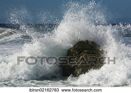 Surf on the rocky coast, Big Sur, California, USA, North America View Large Photo Image Stock Image - Surf on the rocky coast, Big Sur, California, USA, North America. Fotosearch