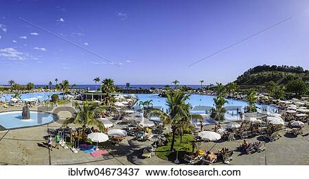 Swimming pools, Parque Maritimo of Cesar Manrique, Santa Cruz de Tenerife, Tenerife, Canary Islands, Canary Islands, Spain, Europe View Large Photo Image Stock Photo - Swimming pools, Parque Maritimo of Cesar Manrique, Santa Cruz de Tenerife, Tenerife, Canary Islands, Canary Islands, Spain, Europe. Fotosearch