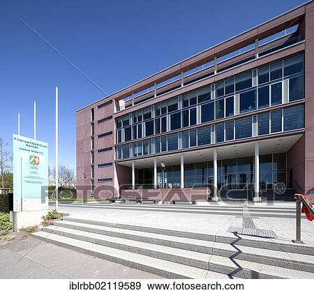 Stock Photo - Tax Office Centre Aachen, Aachen, North Rhine-Westphalia, Germany, Europe, PublicGround, Europe. Fotosearch