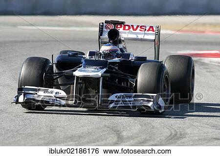 Test driver, Valtteri Bottas, FIN, Williams-Renault FW34, during the Formula 1 testing sessions, 21-24/2/2012, at the Circuit de Catalunya in Barcelona, Spain, Europe View Large Photo Image Stock Photograph - Test driver, Valtteri Bottas, FIN, Williams-Renault FW34, during the Formula 1 testing sessions, 21-24/2/2012, at the Circuit de Catalunya in Barcelona, Spain, Europe. Fotosearch