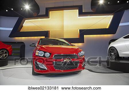 The 2013 Chevrolet Sonic RS on display at the North American International Auto Show, Detroit, Michigan, USA, North America View Large Photo Image Stock Image - The 2013 Chevrolet Sonic RS on display at the North American International Auto Show, Detroit, Michigan, USA, North America. Fotosearch