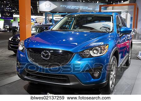 Stock Photo - The 2013 Mazda CX-5 on display at the North American International Auto Show, Detroit, Michigan, USA, North America. Fotosearch