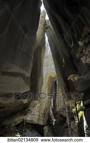 The "Cathedral" in the sharp eroded limestone formations of Tsingy de Bemaraha National Park, UNESCO World Heritage Site, Western Madagascar, Africa View Large Photo Image Stock Photo - The "Cathedral" in the sharp eroded limestone formations of Tsingy de Bemaraha National Park, UNESCO World Heritage Site, Western Madagascar, Africa. Fotosearch