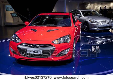 The Hyundai Genesis on display at the North American International Auto Show, Detroit, Michigan, USA, North America View Large Photo Image Stock Image - The Hyundai Genesis on display at the North American International Auto Show, Detroit, Michigan, USA, North America. Fotosearch