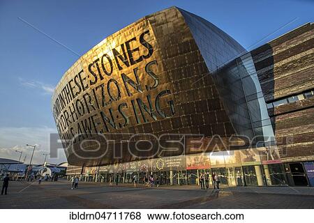 The Welsh Millennium Center, architect Percy Thomas, Cardiff, South Glamorgan, Wales, United Kingdom, Europe View Large Photo Image Stock Photo - The Welsh Millennium Center, architect Percy Thomas, Cardiff, South Glamorgan, Wales, United Kingdom, Europe. Fotosearch