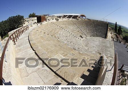 Theatre of Kourion, Cyprus, Greece, Europe View Large Photo Image Stock Photo - Theatre of Kourion, Cyprus, Greece, Europe. Fotosearch