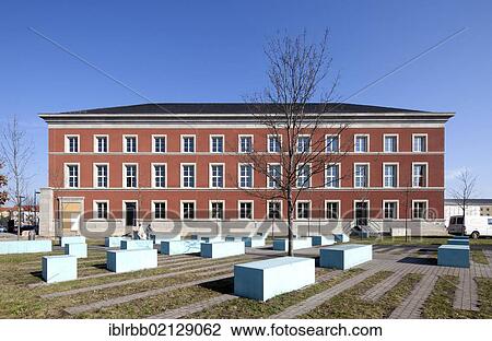 Stock Image - Thuringian Landesverwaltungsamt, Office of Administration, former Gauforum, Weimar, Thuringia, Germany, Europe, PublicGround, Europe. Fotosearch