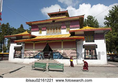 Tibetan Buddhism, Enchey Gompa Monastery, Gangtok, Sikkim, Himalayas, India, South Asia, Asia View Large Photo Image Stock Image - Tibetan Buddhism, Enchey Gompa Monastery, Gangtok, Sikkim, Himalayas, India, South Asia, Asia. Fotosearch