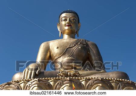 Tibetan Buddhism, the Big Buddha Statue, big Buddha bronze statue, Thimphu, the Himalayas, Kingdom of Bhutan, South Asia, Asia View Large Photo Image Stock Photograph - Tibetan Buddhism, the Big Buddha Statue, big Buddha bronze statue, Thimphu, the Himalayas, Kingdom of Bhutan, South Asia, Asia. Fotosearch