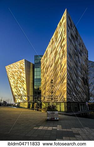 Titanic Museum, Architect Eric Kuhne, Titanic Quarter, Belfast, Northern Ireland, United Kingdom, Europe View Large Photo Image Stock Image - Titanic Museum, Architect Eric Kuhne, Titanic Quarter, Belfast, Northern Ireland, United Kingdom, Europe. Fotosearch