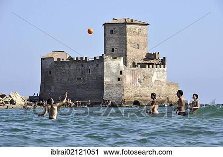 Torre Astura, medieval fortress, 10th Century, Tyrrhenian Sea near Nettuno, Lazio, Italy, Europe View Large Photo Image Stock Image - Torre Astura, medieval fortress, 10th Century, Tyrrhenian Sea near Nettuno, Lazio, Italy, Europe. Fotosearch