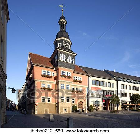 Stock Photo - Town Hall, Eisenach, Thuringia, Germany, Europe, PublicGround, Europe. Fotosearch