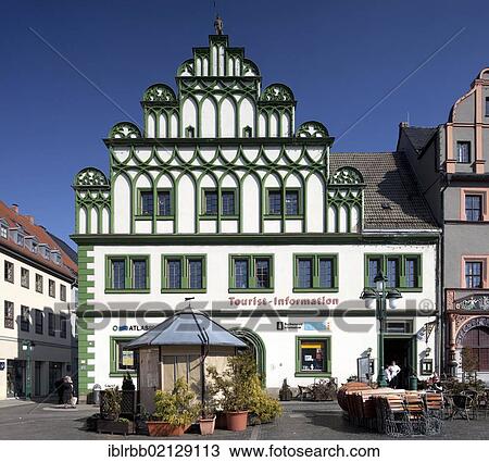 Town house on the market, Weimar, Thuringia, Germany, Europe, PublicGround, Europe View Large Photo Image Stock Image - Town house on the market, Weimar, Thuringia, Germany, Europe, PublicGround, Europe. Fotosearch