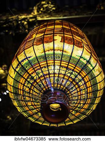 Traditional Chinese lantern, lantern hanging from the ceiling, Leong San Tong Khoo Kongsi, Chinese Clan House, Temple, George Town, Penang, Malaysia, Asia View Large Photo Image Stock Photography - Traditional Chinese lantern, lantern hanging from the ceiling, Leong San Tong Khoo Kongsi, Chinese Clan House, Temple, George Town, Penang, Malaysia, Asia. Fotosearch