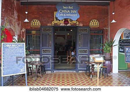Traditional restaurant Chin Inn, Phuket Town, Phuket, Thailand, Asia View Large Photo Image Stock Photography - Traditional restaurant Chin Inn, Phuket Town, Phuket, Thailand, Asia. Fotosearch