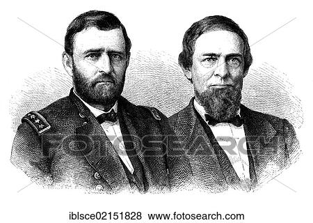 U. S. -President Ulysses Simpson Grant and Vice President Schuyler Colfax, historical engraving, circa 1870 View Large Photo Image Stock Photo - U. S. -President Ulysses Simpson Grant and Vice President Schuyler Colfax, historical engraving, circa 1870. Fotosearch