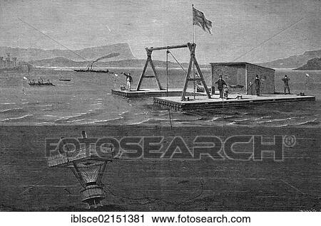 Undersea shooting attempt on Lake Starnberg by Sebastian Wilhelm Valentin Bauer, 1822-1875, German inventor who built the first modern submarines, historical engraving, 1869 View Large Photo Image Stock Image - Undersea shooting attempt on Lake Starnberg by Sebastian Wilhelm Valentin Bauer, 1822-1875, German inventor who built the first modern submarines, historical engraving, 1869. Fotosearch
