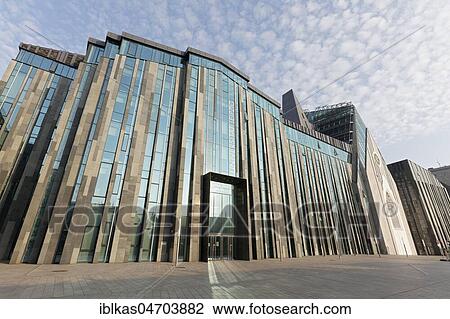 Stock Image - University Campus University of Leipzig, Leipzig, Saxony, Germany, Europe. Fotosearch