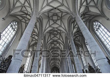 Vault of the late Gothic church of St. George, built between 1427 and 1505, Nördlingen, Bavaria, Germany, Europe View Large Photo Image Stock Photo - Vault of the late Gothic church of St. George, built between 1427 and 1505, Nördlingen, Bavaria, Germany, Europe. Fotosearch