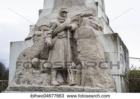 Vauquois Hill, French monument with sculpture, soldiers in the trenches, World War I, near Verdun, Vauquois, Grand Est, France, Europe View Large Photo Image Stock Image - Vauquois Hill, French monument with sculpture, soldiers in the trenches, World War I, near Verdun, Vauquois, Grand Est, France, Europe. Fotosearch